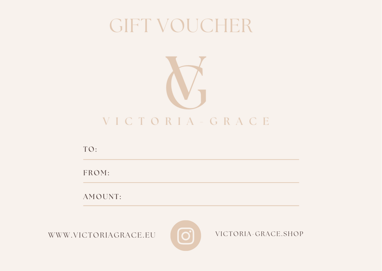 Victoria-Grace cadeaubon